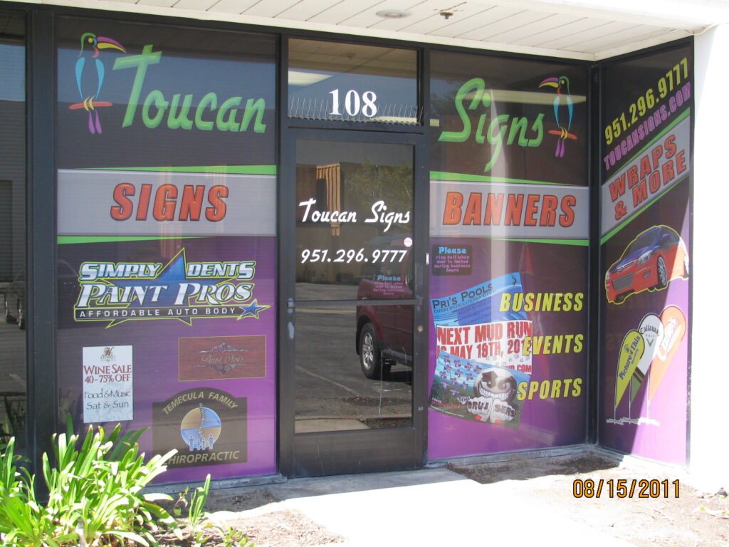 Adhesive Window Perf